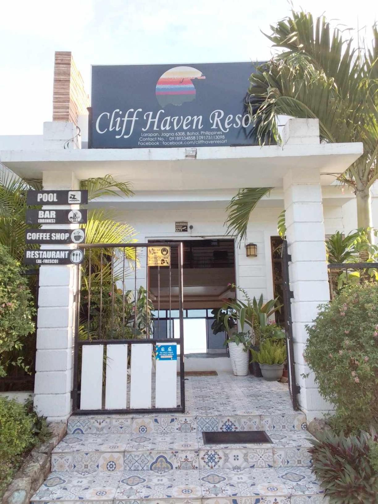 Cliff Haven Resort Jagna Экстерьер фото